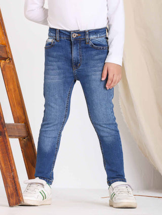Skinny Blue Casual Jeans