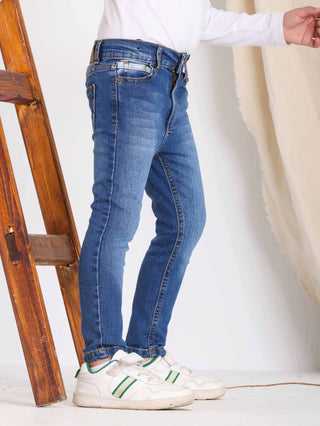 Skinny Blue Casual Jeans