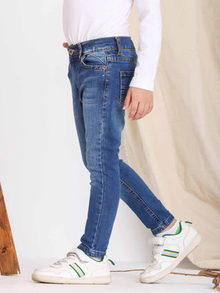 Skinny Blue Casual Jeans
