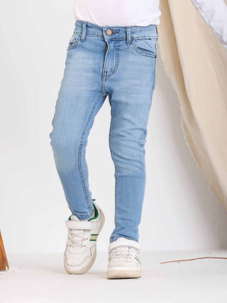 Skinny Light Blue Casual Jeans