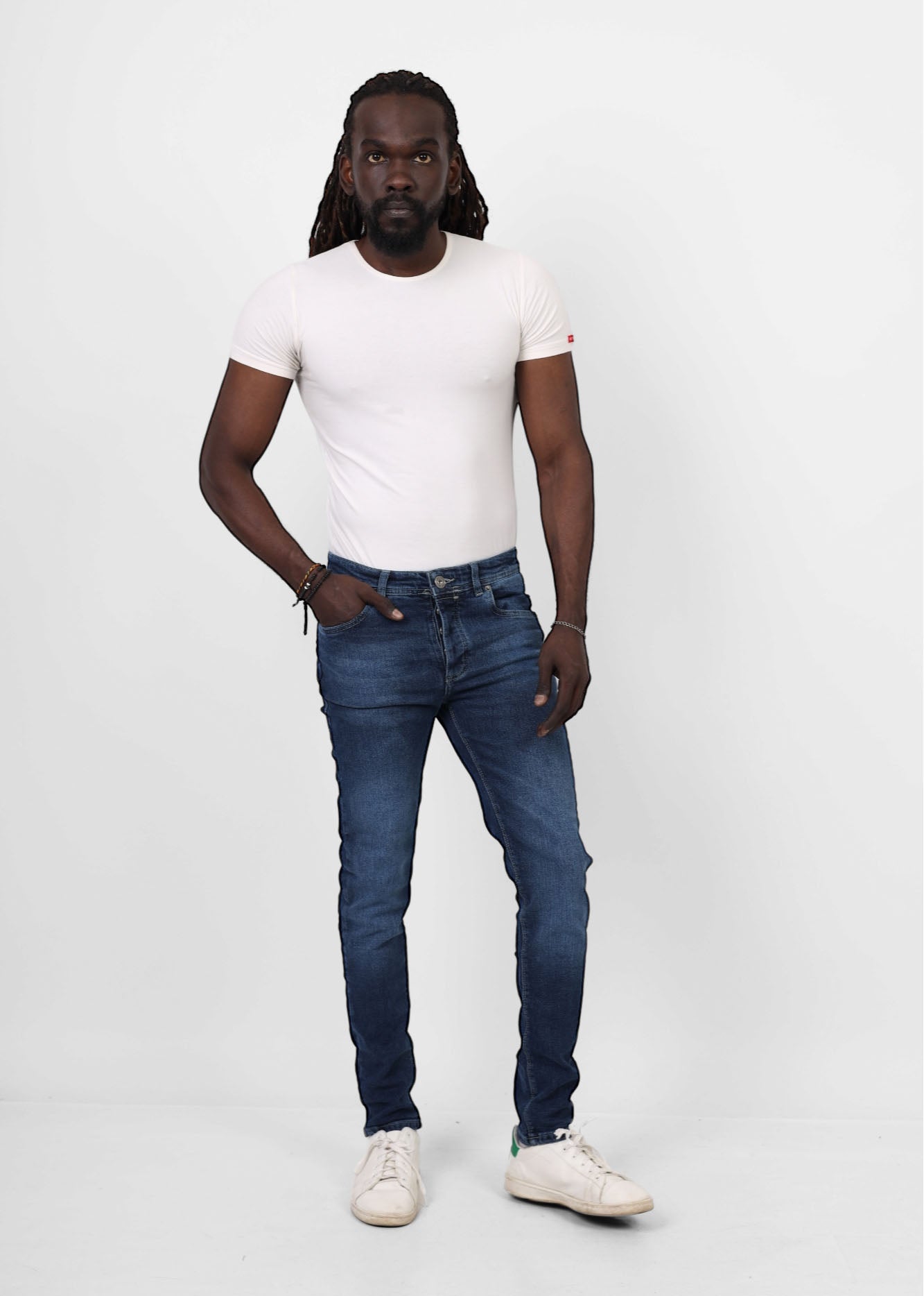 Skinny Fit Turbo Dark Blue Casual Jeans – Jeanzy E-Commerce