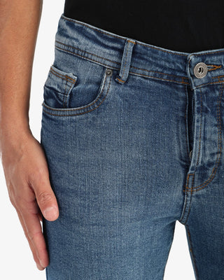 Skinny Fit Turbo Blue Casual Jeans