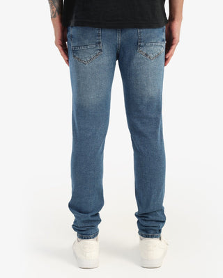 Skinny Fit Turbo Blue Casual Jeans