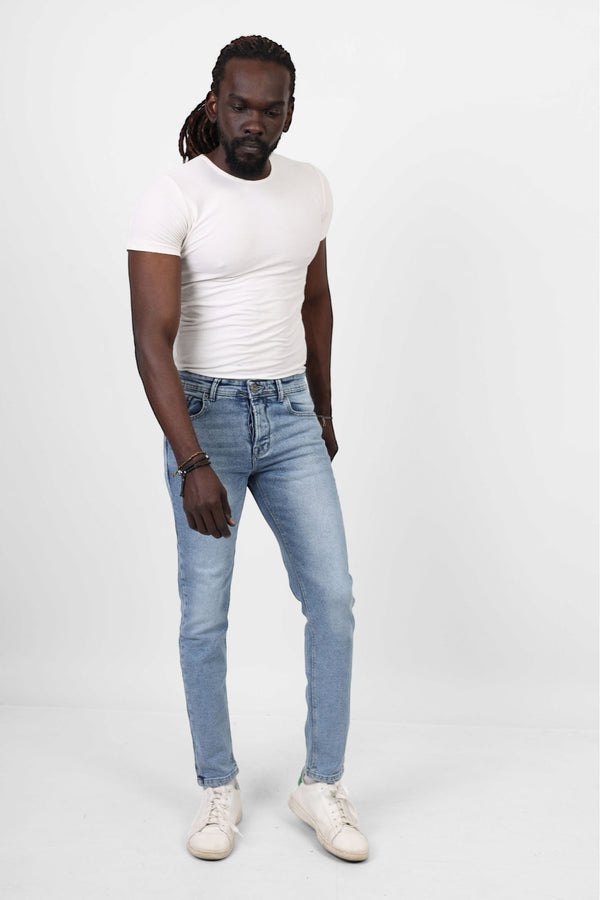 Skinny Fit Hero Light Blue Casual Jeans