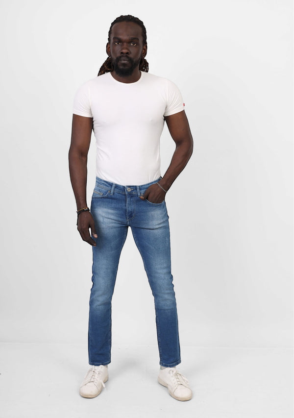 Slim Fit Tommy Blue Casual Jeans