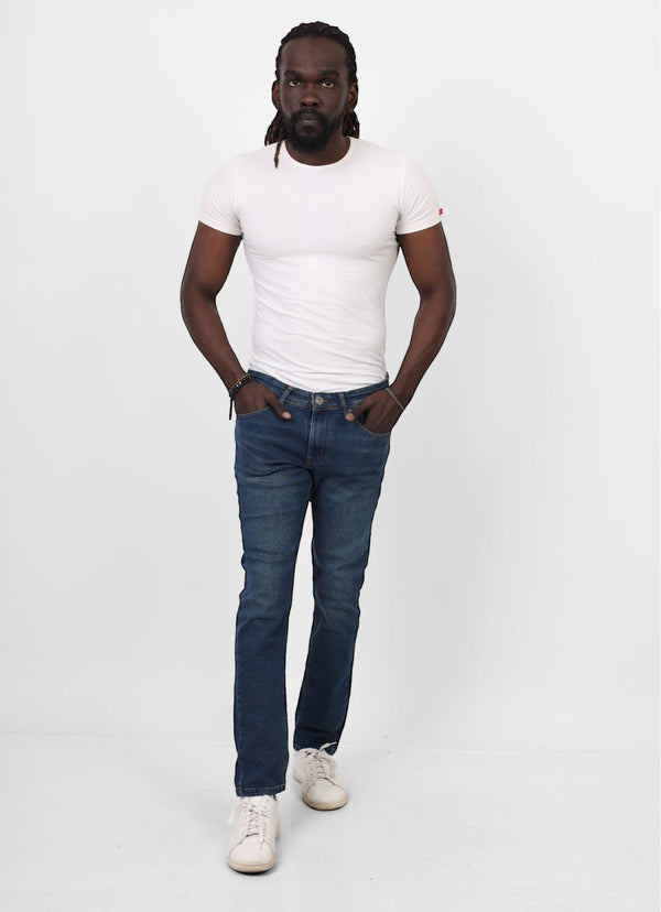 Slim Fit Tommy Blue Casual Jeans