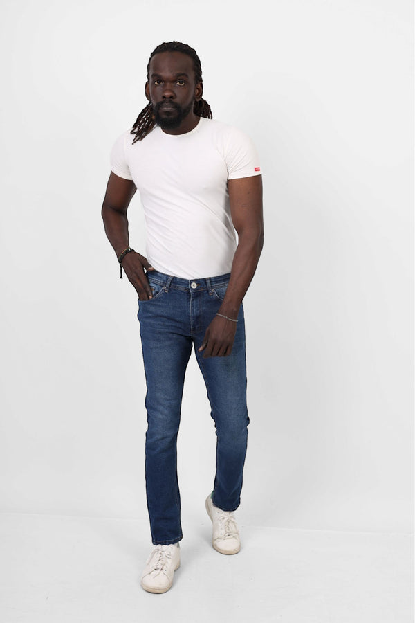 Slim Fit Tommy Blue Casual Jeans