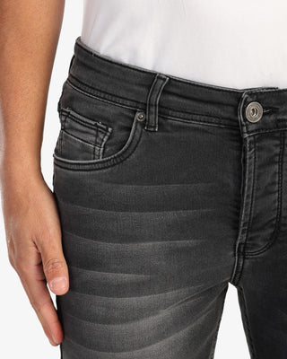 Slim Fit Grey Casual Jeans