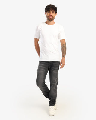 Slim Fit Grey Casual Jeans