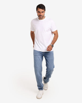 Slim Fit Light Blue Casual Jeans