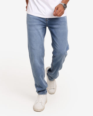 Slim Fit Light Blue Casual Jeans