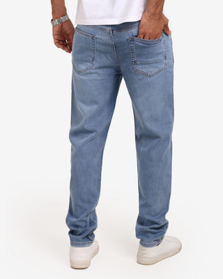 Slim Fit Light Blue Casual Jeans