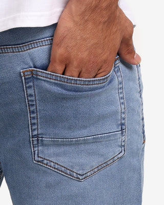 Slim Fit Light Blue Casual Jeans