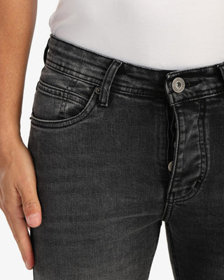 Skinny Fit Grey Casual Jeans