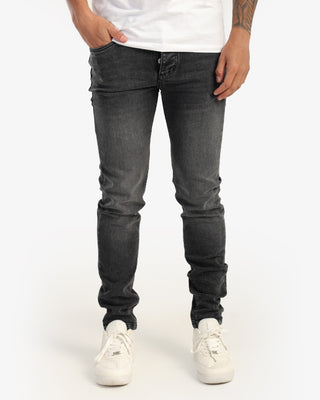 Skinny Fit Grey Casual Jeans