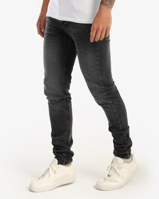 Skinny Fit Grey Casual Jeans