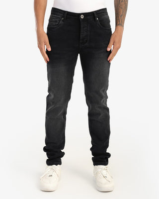 Skinny Fit Dark Grey Casual Jeans