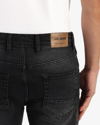 Skinny Fit Dark Grey Casual Jeans