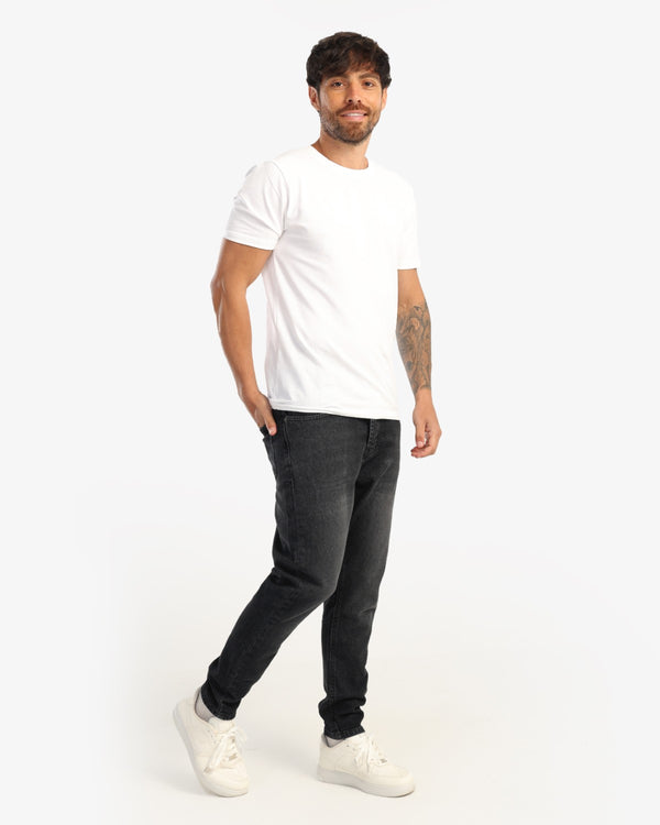 Boyfriend Dark Grey Casual Jeans