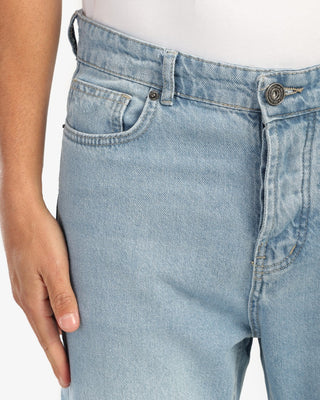 Wide Leg Casual Jeans