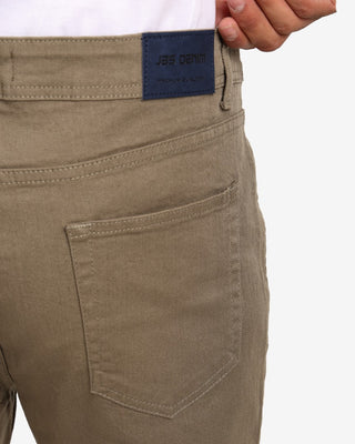 Slim Fit Olive Green Casual Jeans