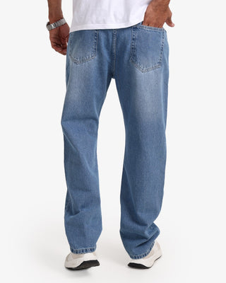 Wide Leg Casual Jeans
