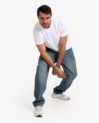 Wide Leg Casual Jeans