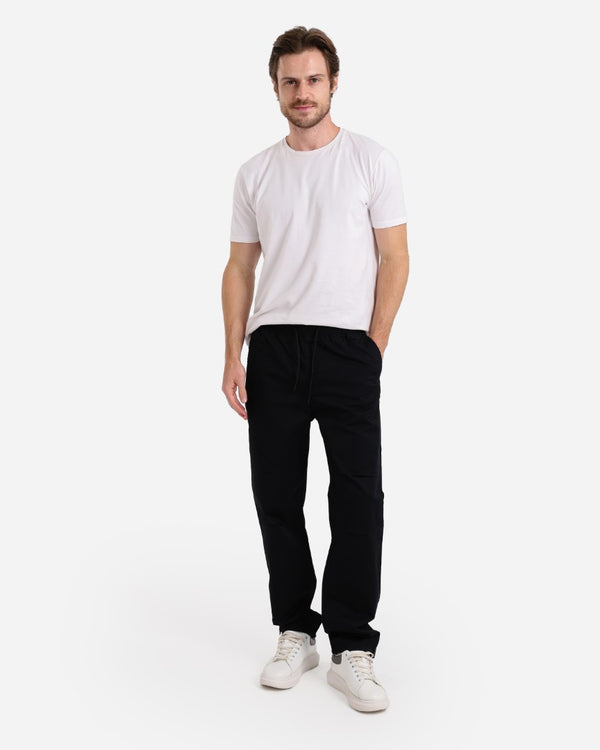 Barachute Black Casual Gabardine