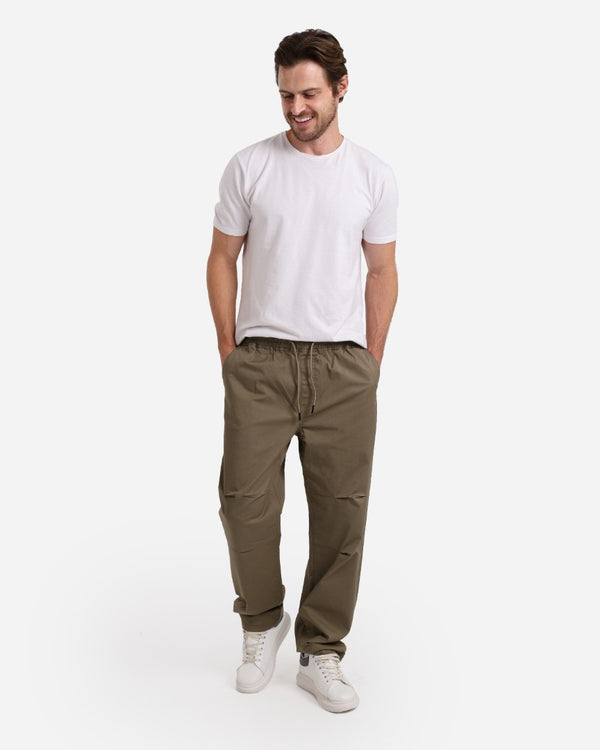Barachute Olive Green Casual  Gabardine