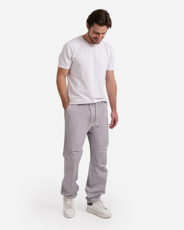 Barachute Light Grey Casual Gabardine