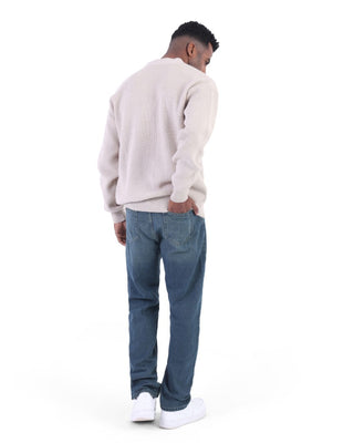 Wide Leg Casual Jeans