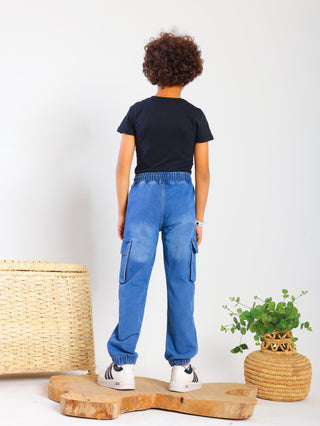 Baggy Light Blue Casual Jeans