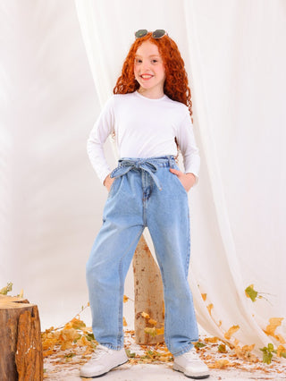 Boyfriend Light Blue Casual Jeans