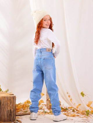 Boyfriend Light Blue Casual Jeans