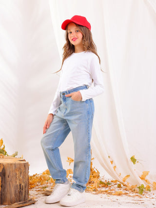Boyfriend Dirty Blue Casual Jeans