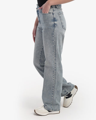 Straight Fit Dirty Light Grey Casual Jeans