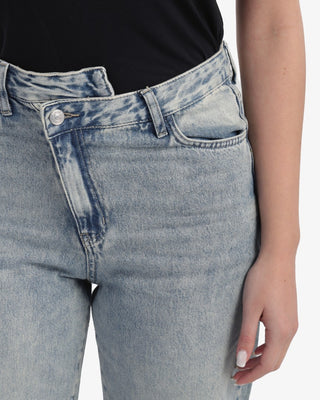 Straight Fit Dirty Light Grey Casual Jeans