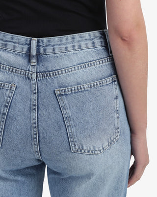 Straight Fit Light Blue Casual Jeans