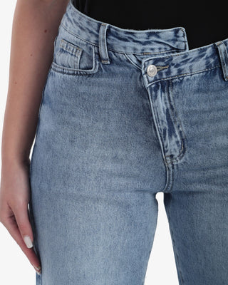 Straight Fit Light Blue Casual Jeans