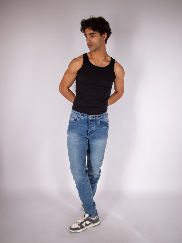 Skinny Fit Turk Light Blue Casual Jeans