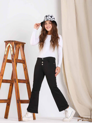 Charleston Black Casual Gabardine
