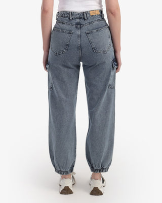 Cargo Grey Casual Jeans
