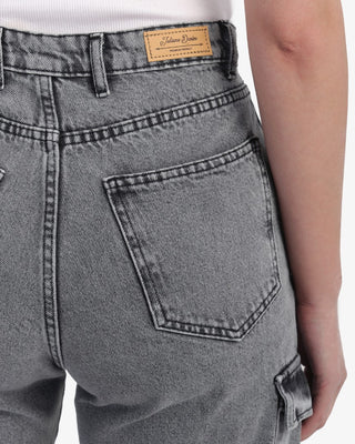 Cargo Fit Grey Casual Jeans