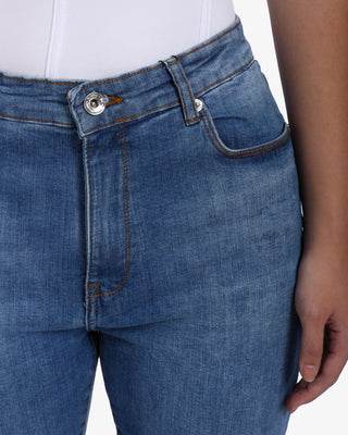 Skinny Big Size Blue Casual Jeans