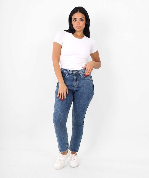 Boyfriend Blue Casual Jeans