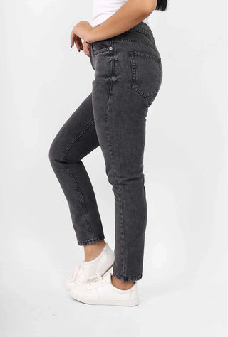 Boyfriend Grey Casual Jeans
