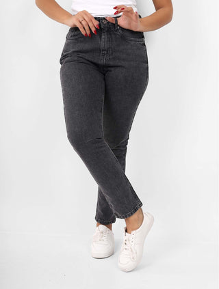 Boyfriend Grey Casual Jeans