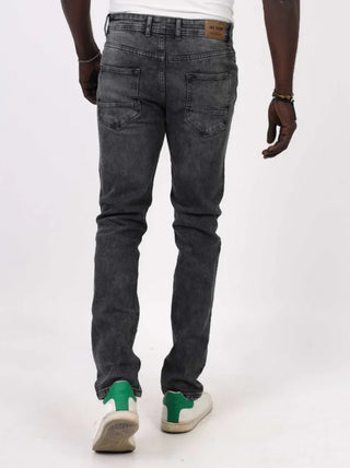 Slim Fit Grey Casual Jeans