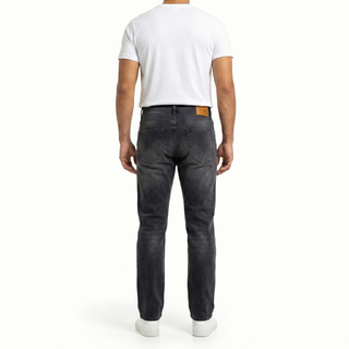 Slim Fit Dark Grey Casual Jeans