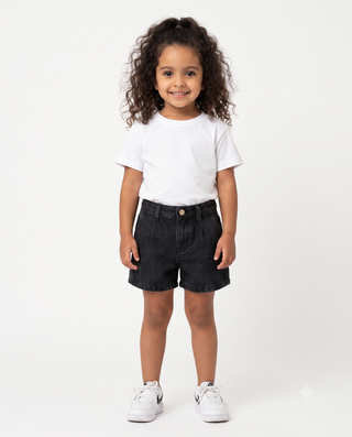 SHORT BLACK Casual Jeans